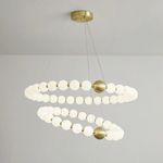 Cetalan Elegance Art Pearls Plastic Chandelier - Lamp Outdoor