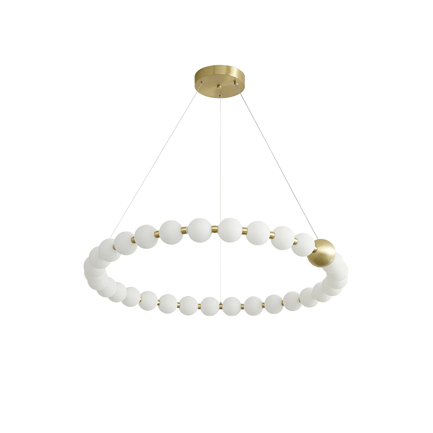 Cetalan Elegance Art Pearls Plastic Chandelier - Lamp Outdoor