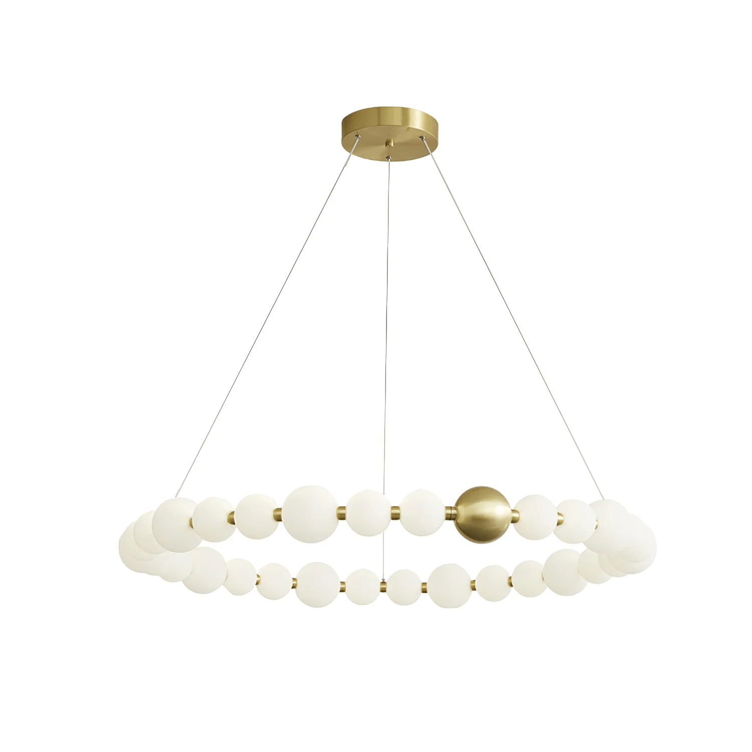 Cetalan Elegance Art Pearls Plastic Chandelier - Lamp Outdoor