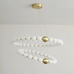 Cetalan Elegance Art Pearls Plastic Chandelier - Lamp Outdoor