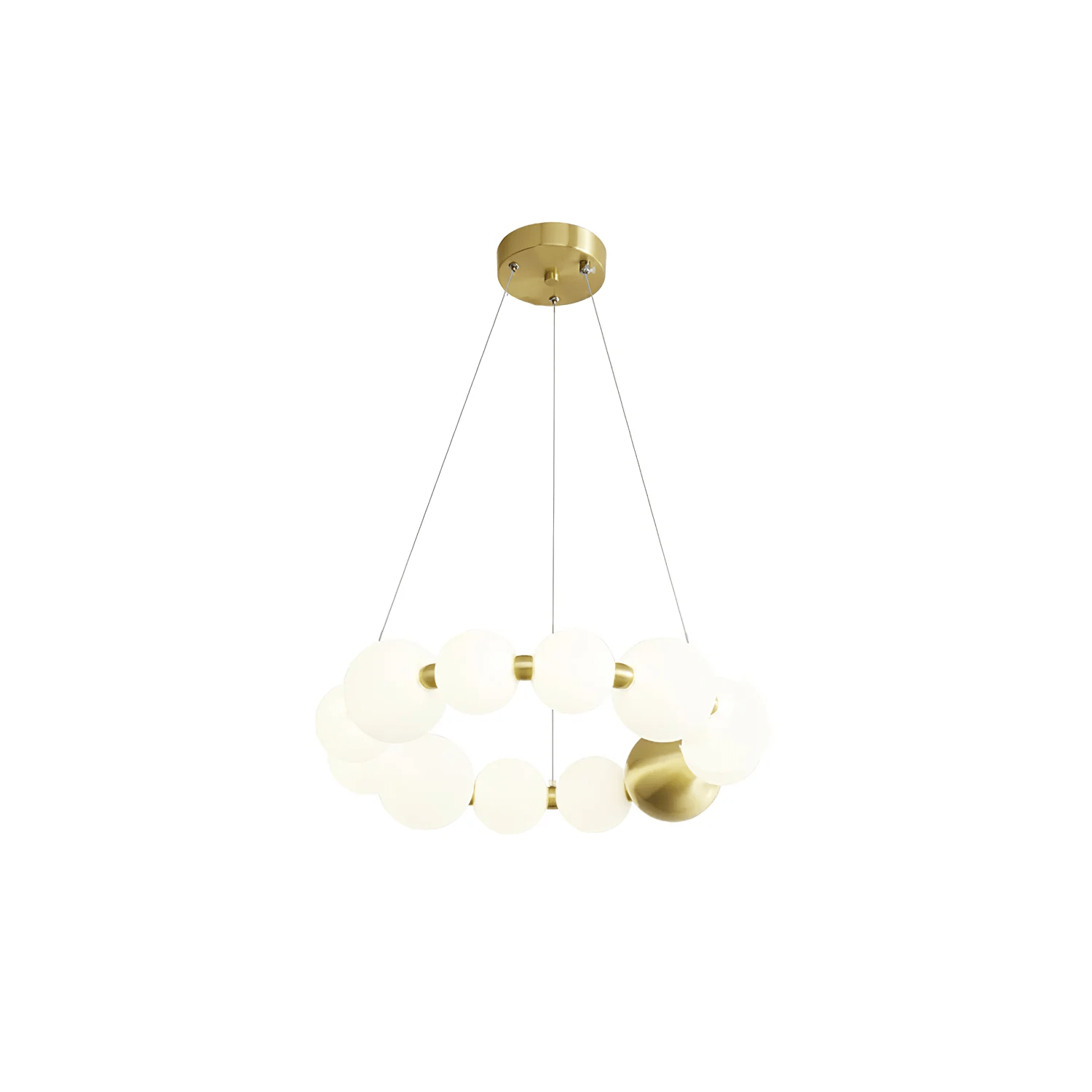 Cetalan Elegance Art Pearls Plastic Chandelier - Lamp Outdoor