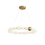 Cetalan Elegance Art Pearls Plastic Chandelier - Lamp Outdoor