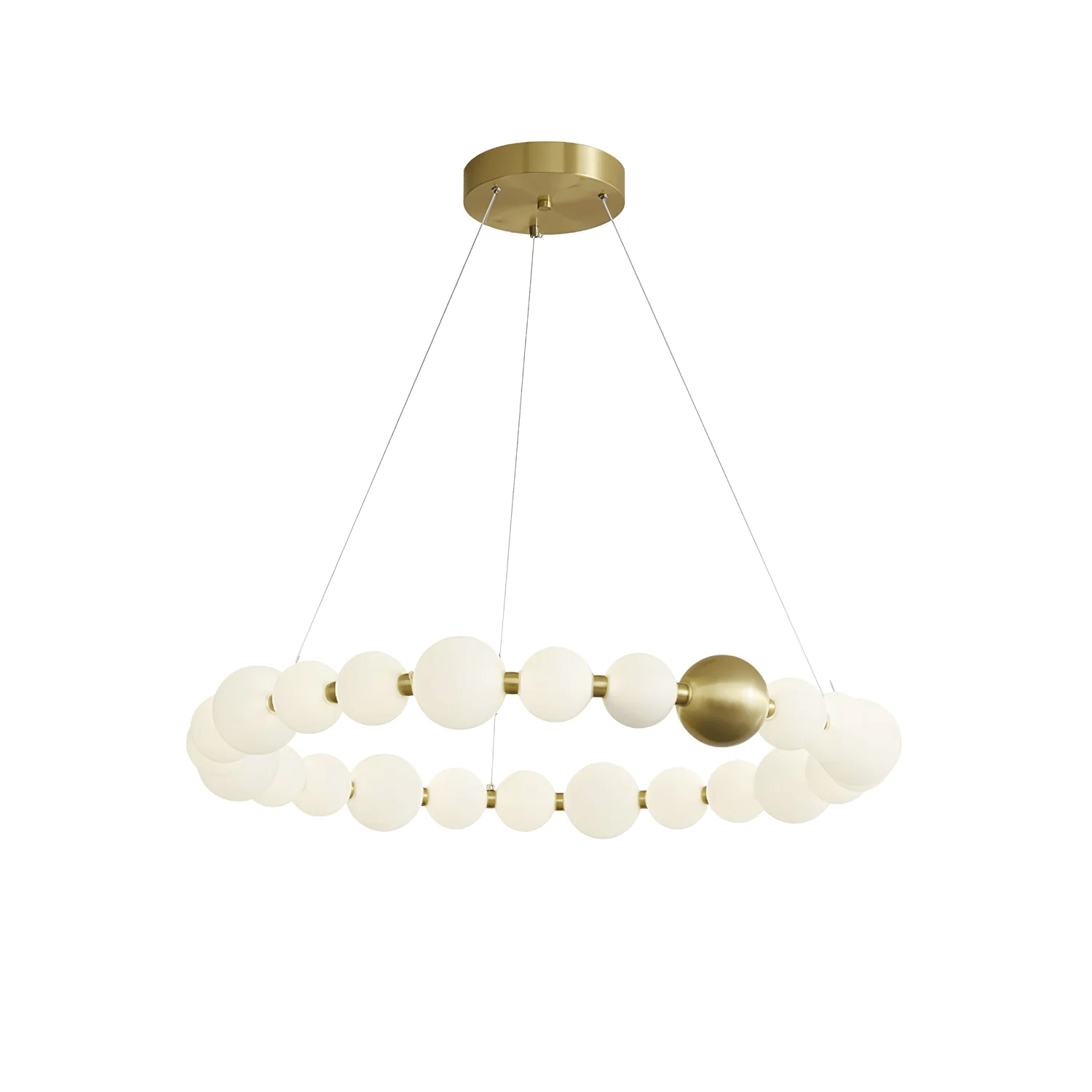 Cetalan Elegance Art Pearls Plastic Chandelier - Lamp Outdoor