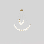 Cetalan Elegance Art Pearls Plastic Chandelier - Lamp Outdoor