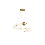 Cetalan Elegance Art Pearls Plastic Chandelier - Lamp Outdoor