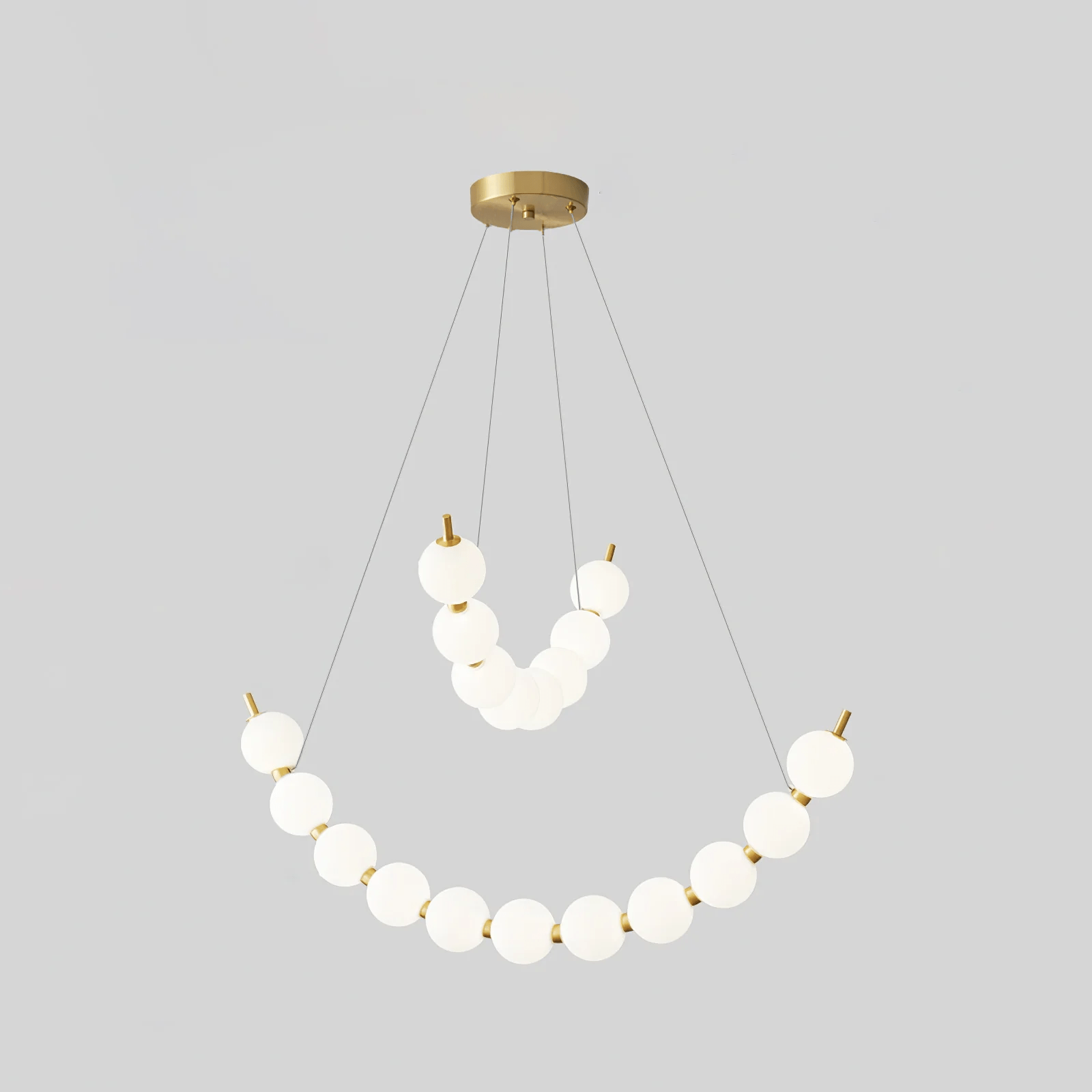 Cetalan Elegance Art Pearls Plastic Chandelier - Lamp Outdoor