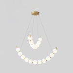 Cetalan Elegance Art Pearls Plastic Chandelier - Lamp Outdoor