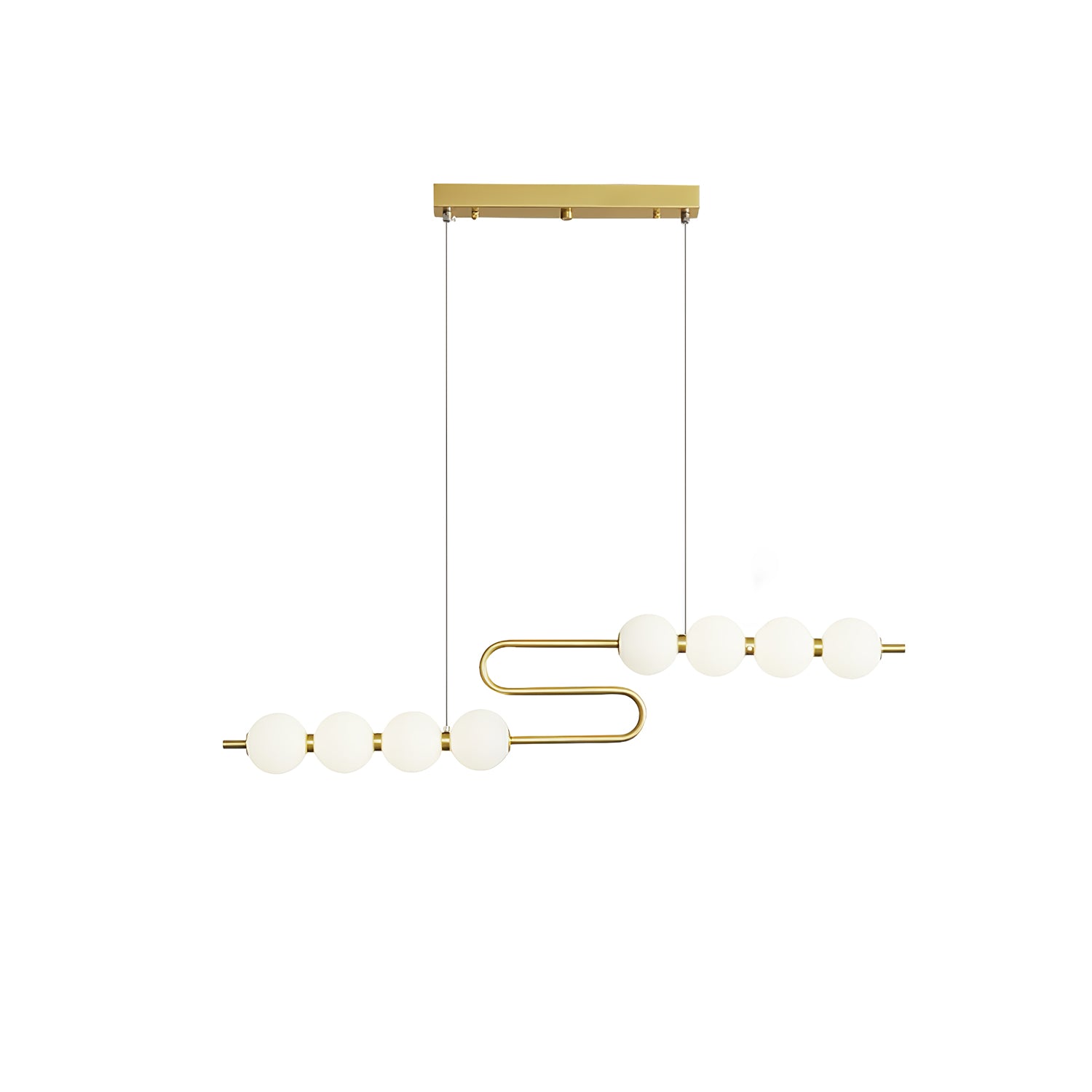 Cetalan Elegance Art Pearls Plastic Chandelier - Lamp Outdoor