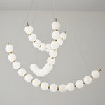 Cetalan Elegance Art Pearls Plastic Chandelier - Lamp Outdoor