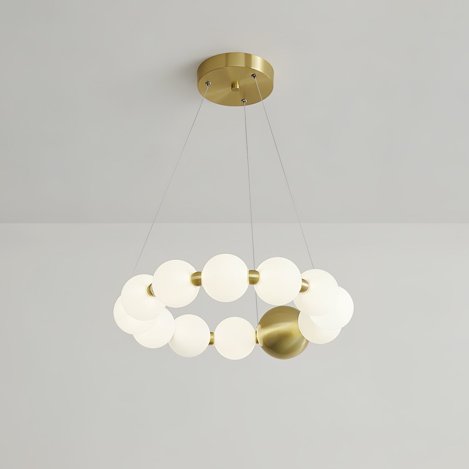 Cetalan Elegance Art Pearls Plastic Chandelier - Lamp Outdoor