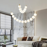 Cetalan Elegance Art Pearls Plastic Chandelier - Lamp Outdoor
