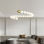 Cetalan Elegance Art Pearls Plastic Chandelier - Lamp Outdoor