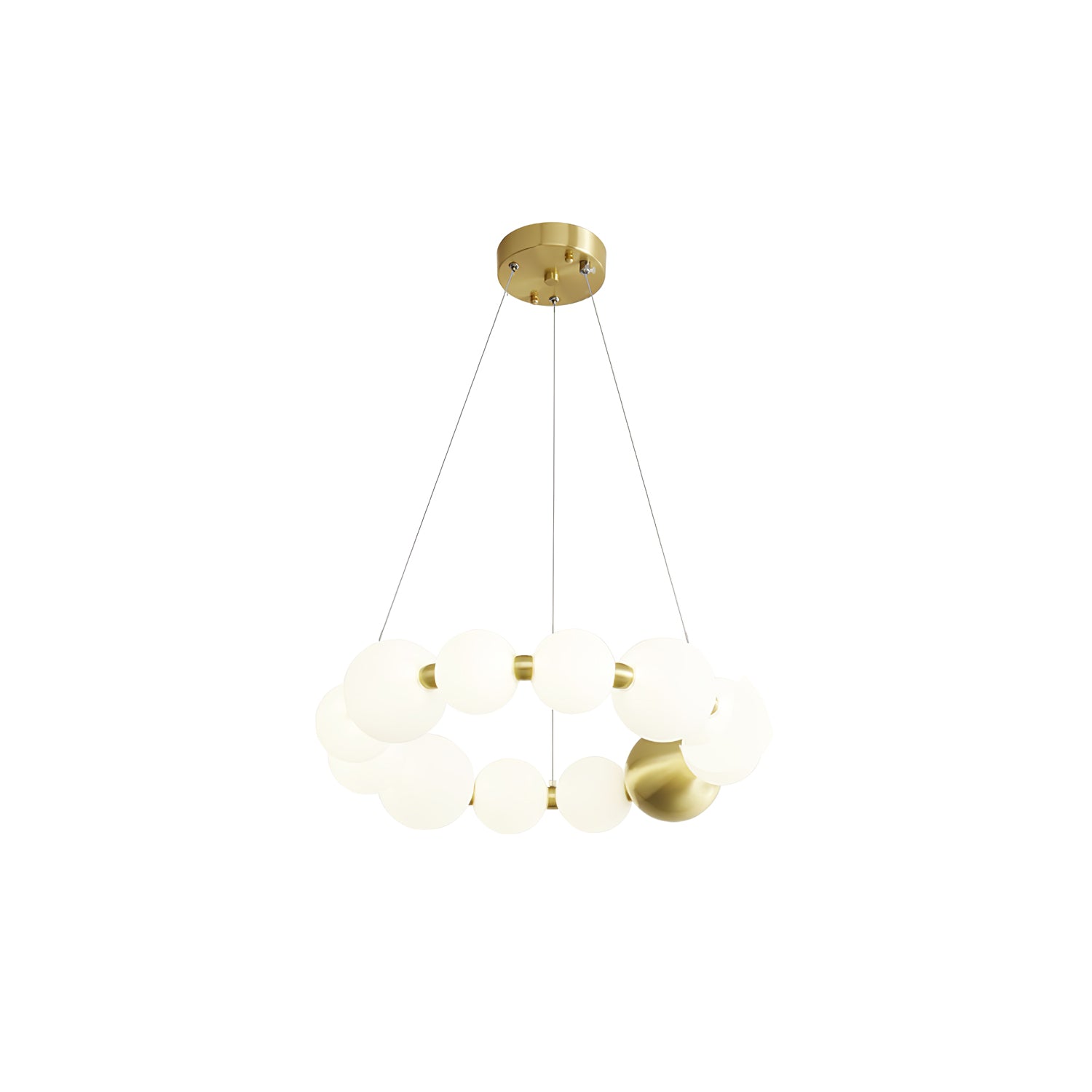 Cetalan Elegance Art Pearls Plastic Chandelier - Lamp Outdoor
