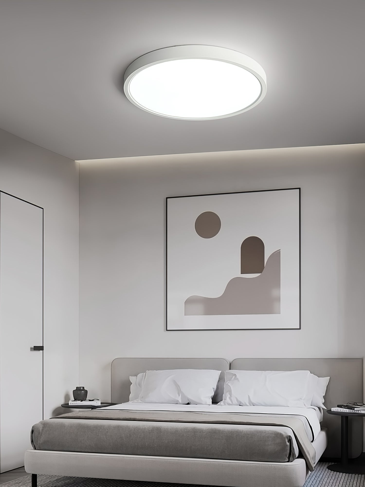 Acrylic Thinnest Round Ceiling Light - Lamp Outdoor