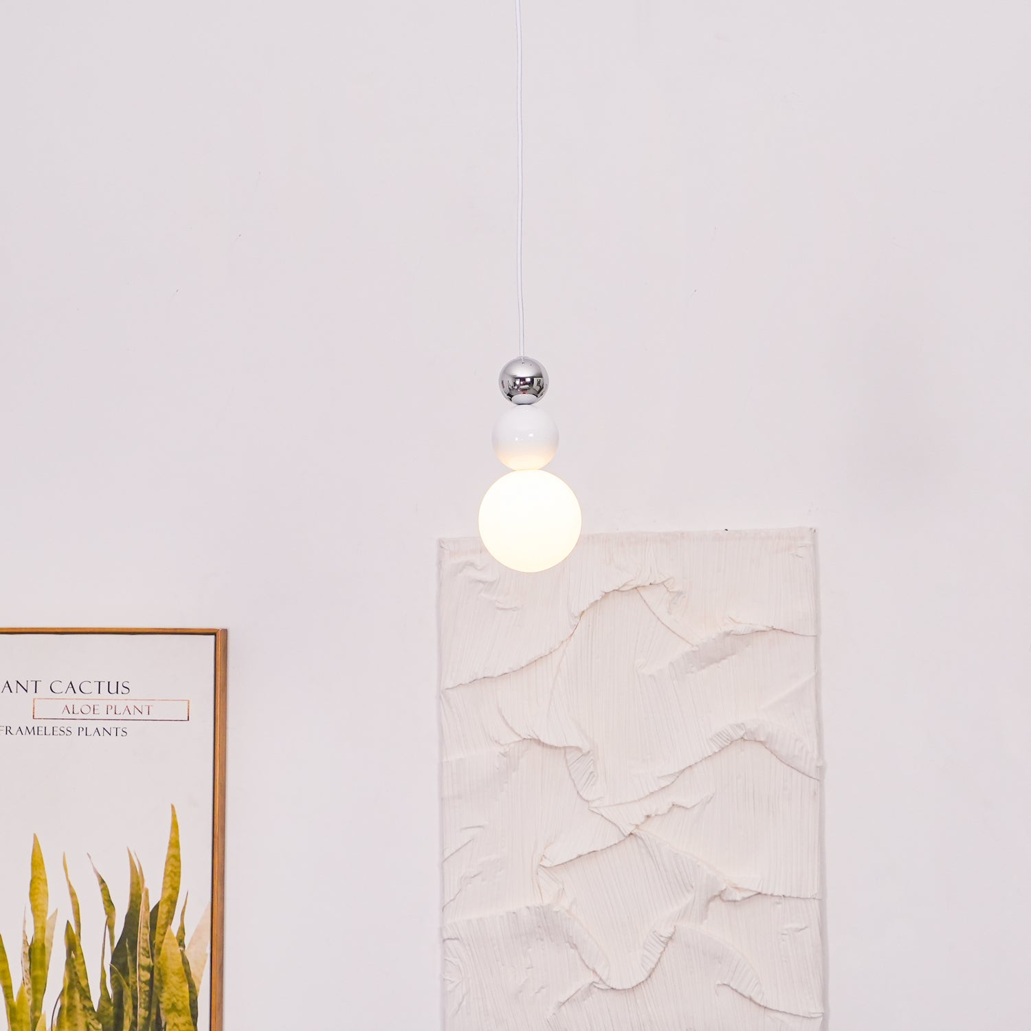 Acrylic Three Ball Pendant Lamp - Lamp Outdoor