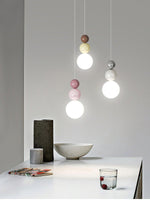 Acrylic Three Ball Pendant Lamp - Lamp Outdoor
