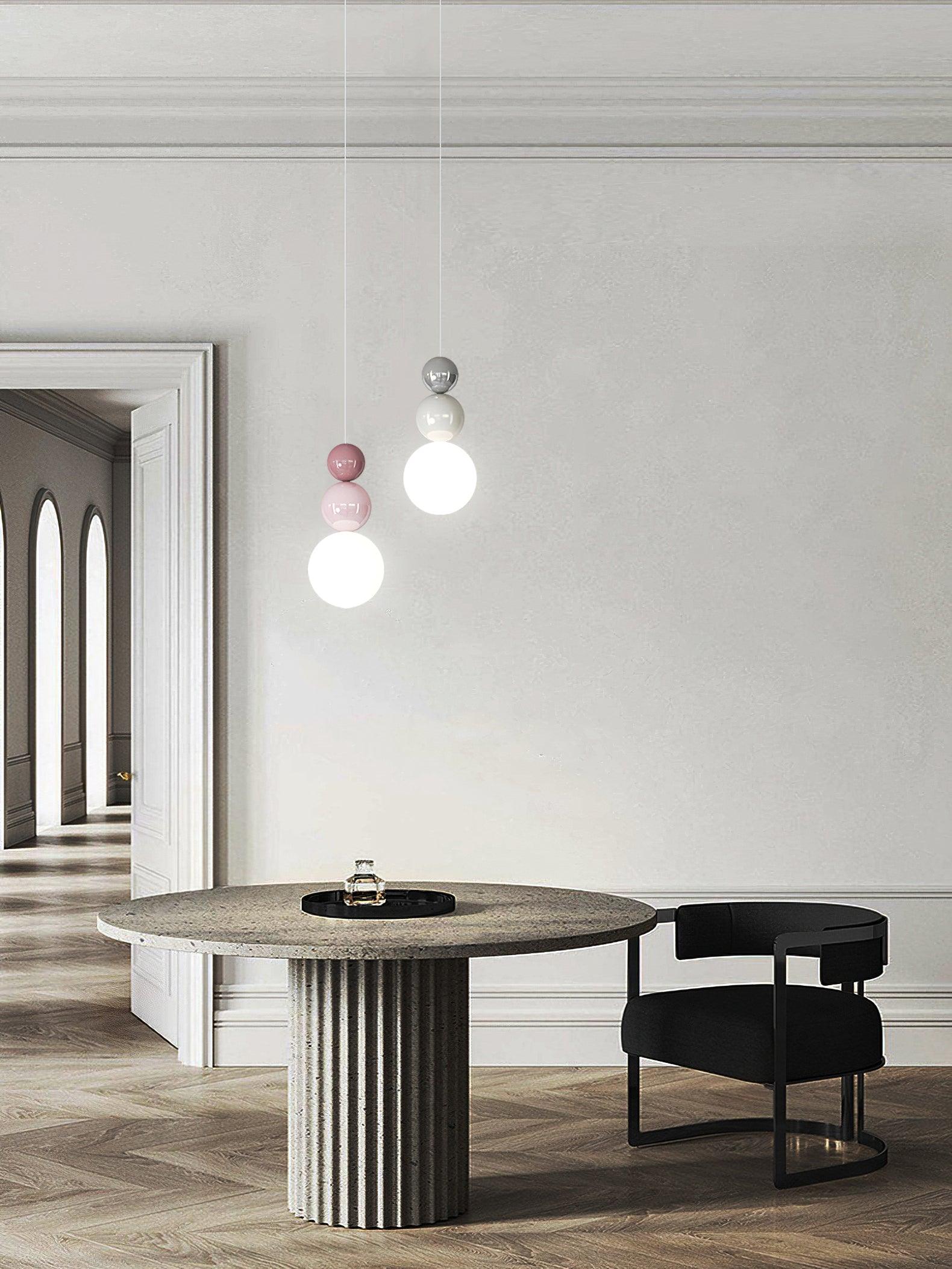 Acrylic Three Ball Pendant Lamp - Lamp Outdoor