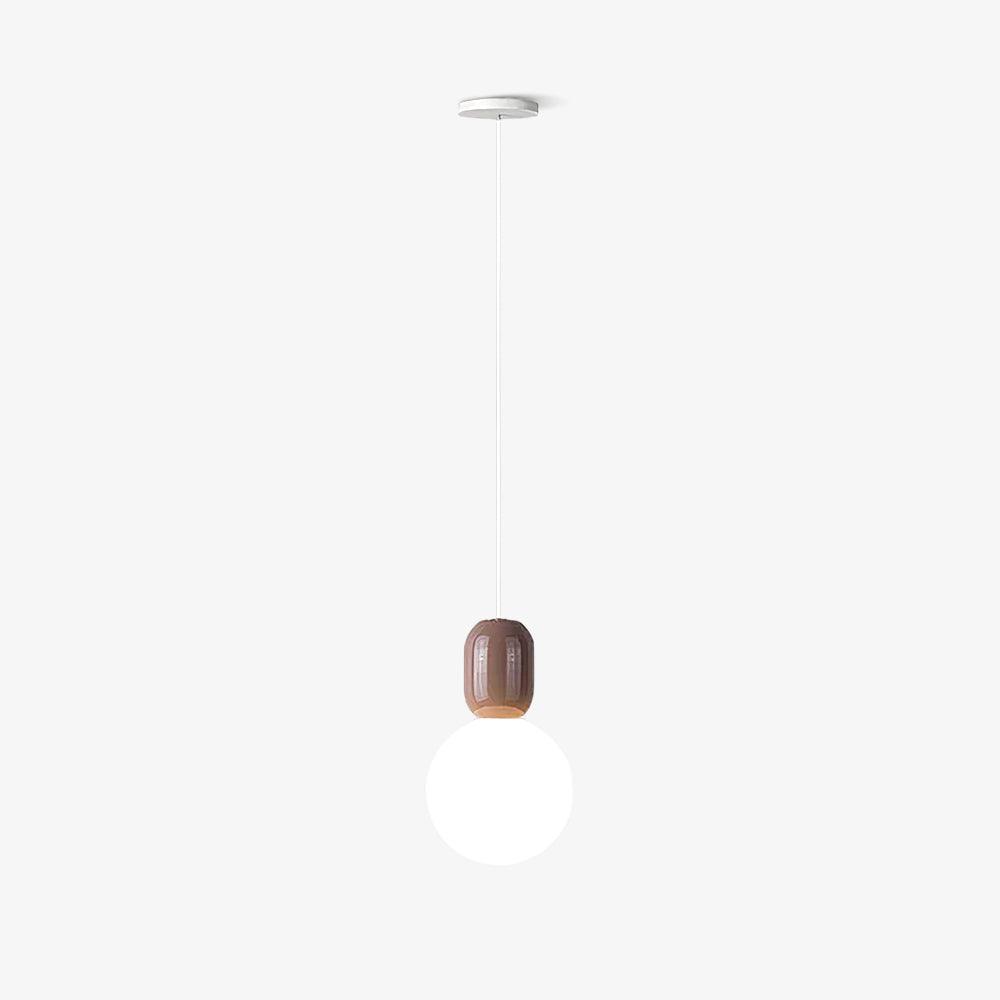 Acrylic Two Ball Pendant Light - Lamp Outdoor