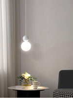 Acrylic Two Ball Pendant Light - Lamp Outdoor