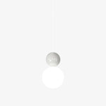 Acrylic Two Ball Pendant Light - Lamp Outdoor