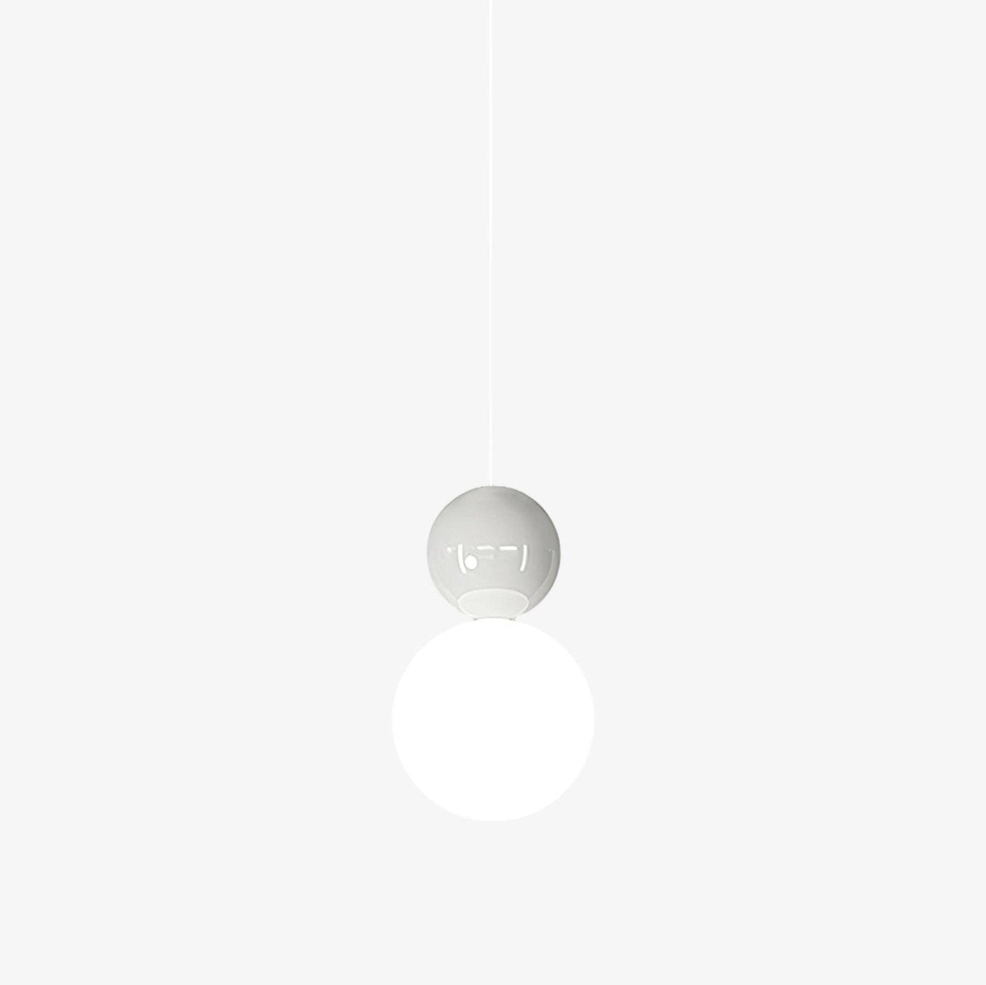 Acrylic Two Ball Pendant Light - Lamp Outdoor
