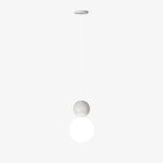 Acrylic Two Ball Pendant Light - Lamp Outdoor