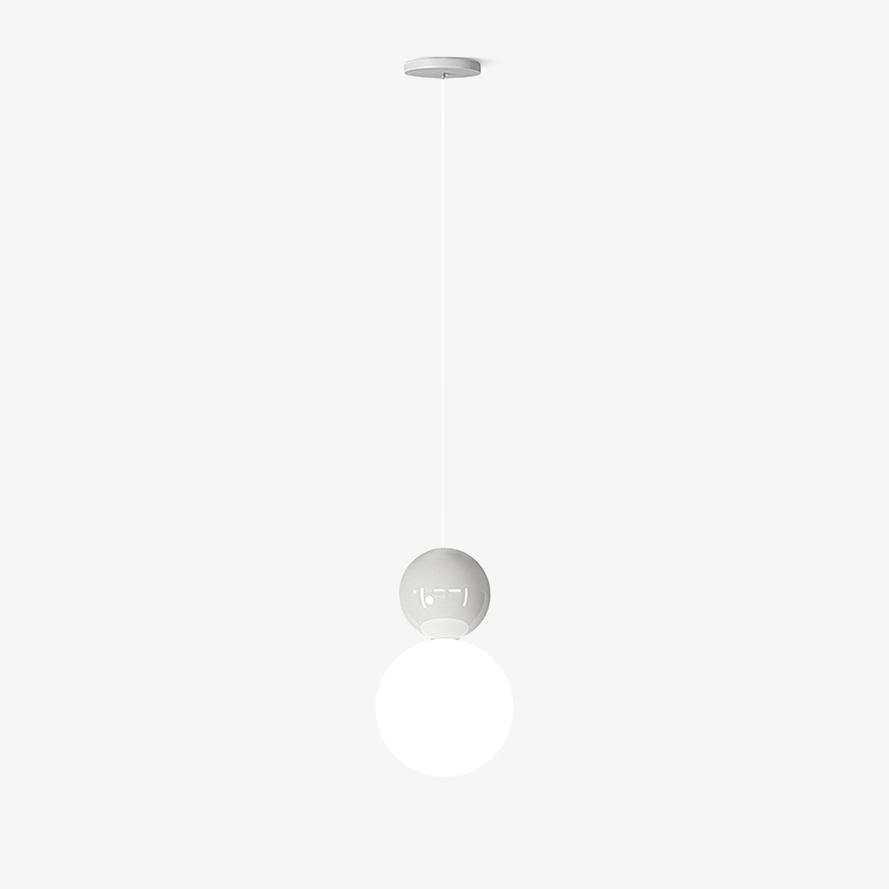 Acrylic Two Ball Pendant Light - Lamp Outdoor