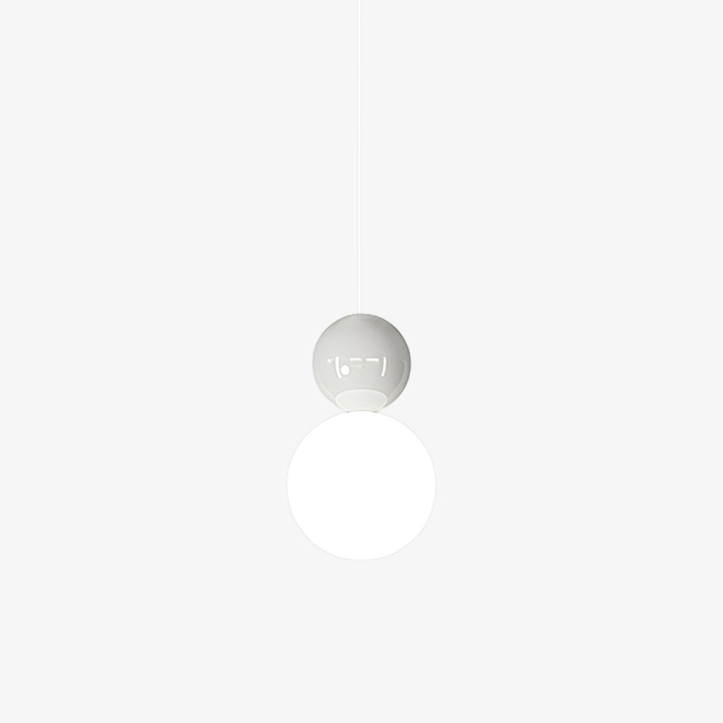 Acrylic Two Ball Pendant Light - Lamp Outdoor