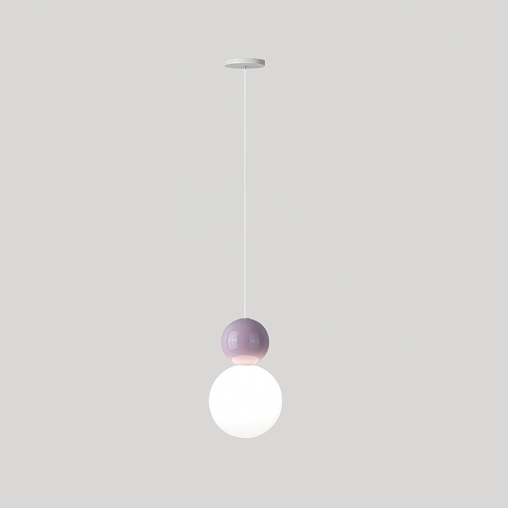 Acrylic Two Ball Pendant Light - Lamp Outdoor