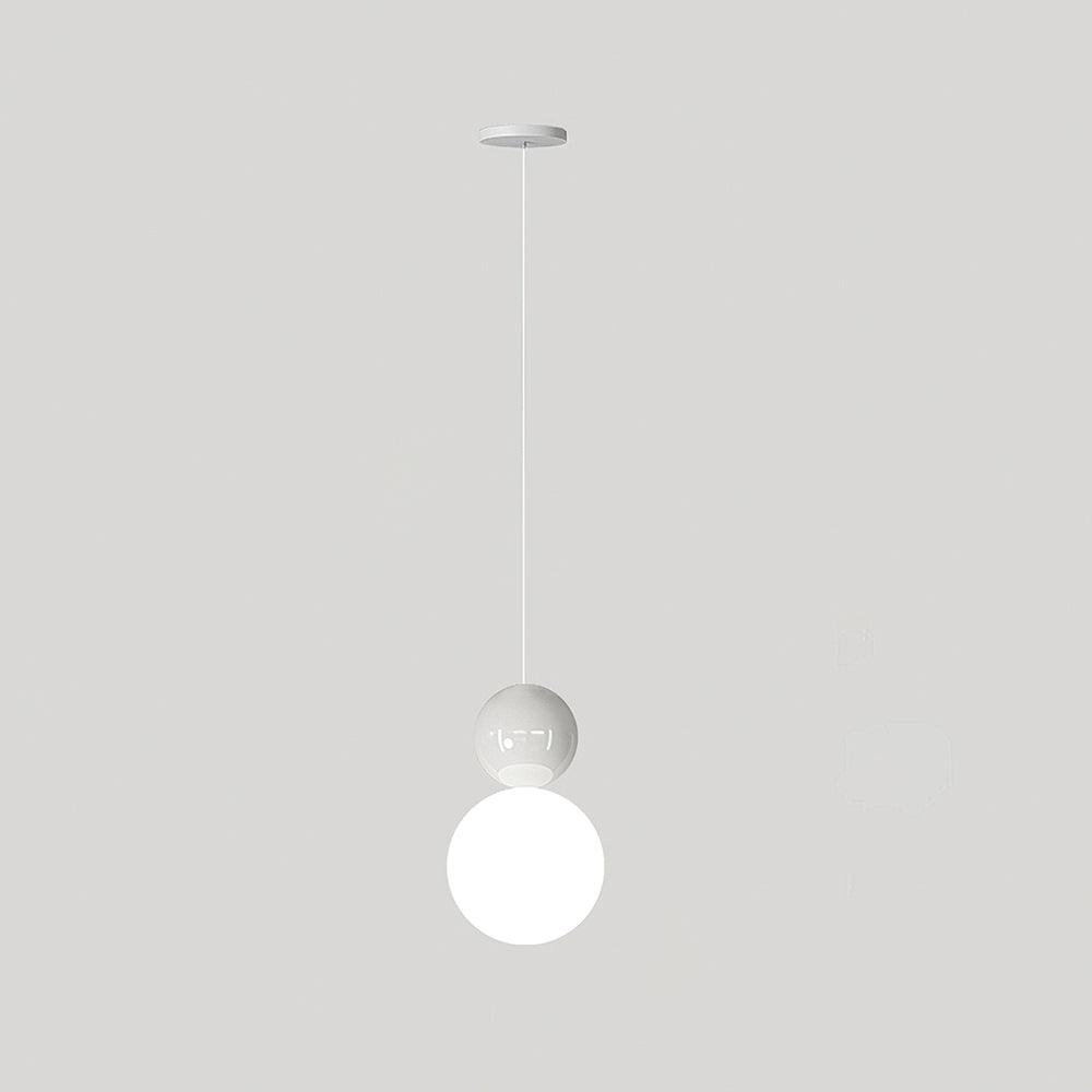 Acrylic Two Ball Pendant Light - Lamp Outdoor