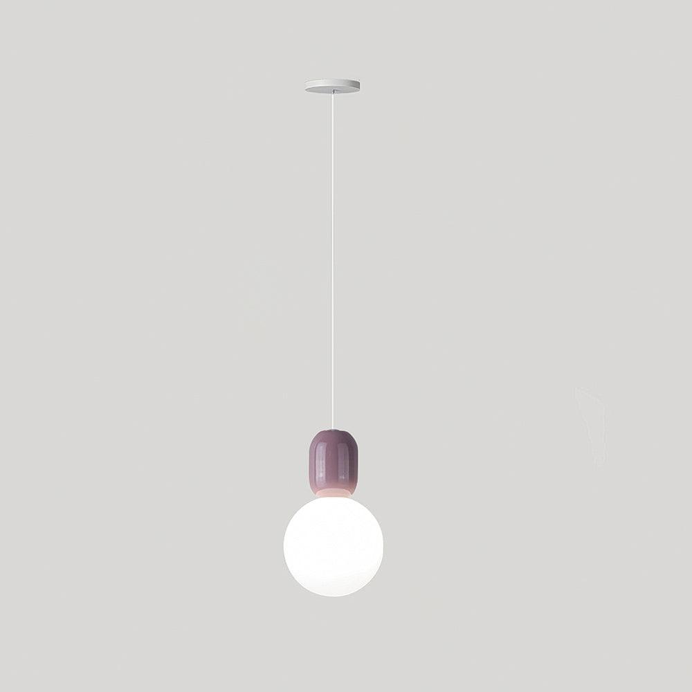 Acrylic Two Ball Pendant Light - Lamp Outdoor