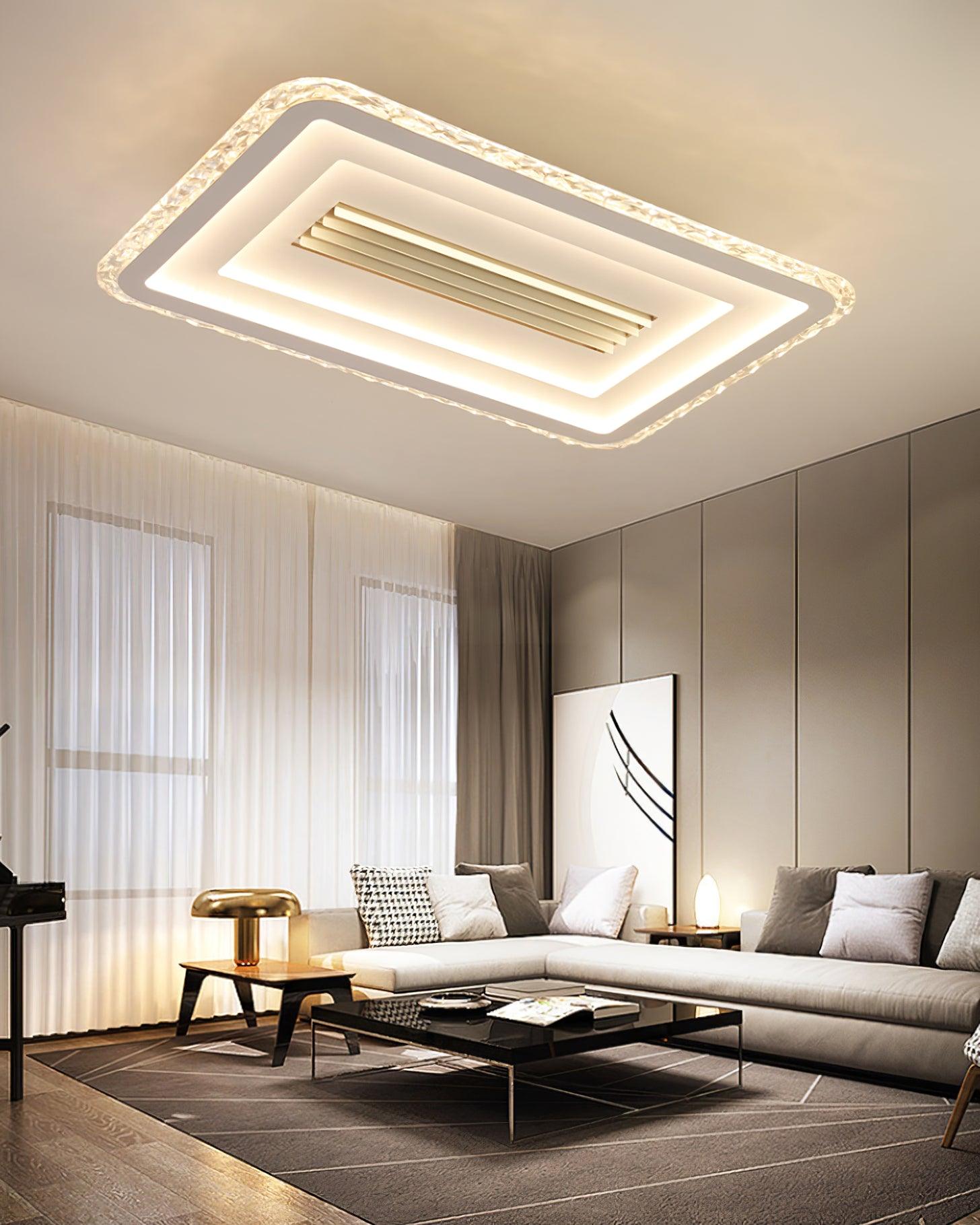 Acrylic Ultrathin Rectangle Ceiling Lamp - Lamp Outdoor