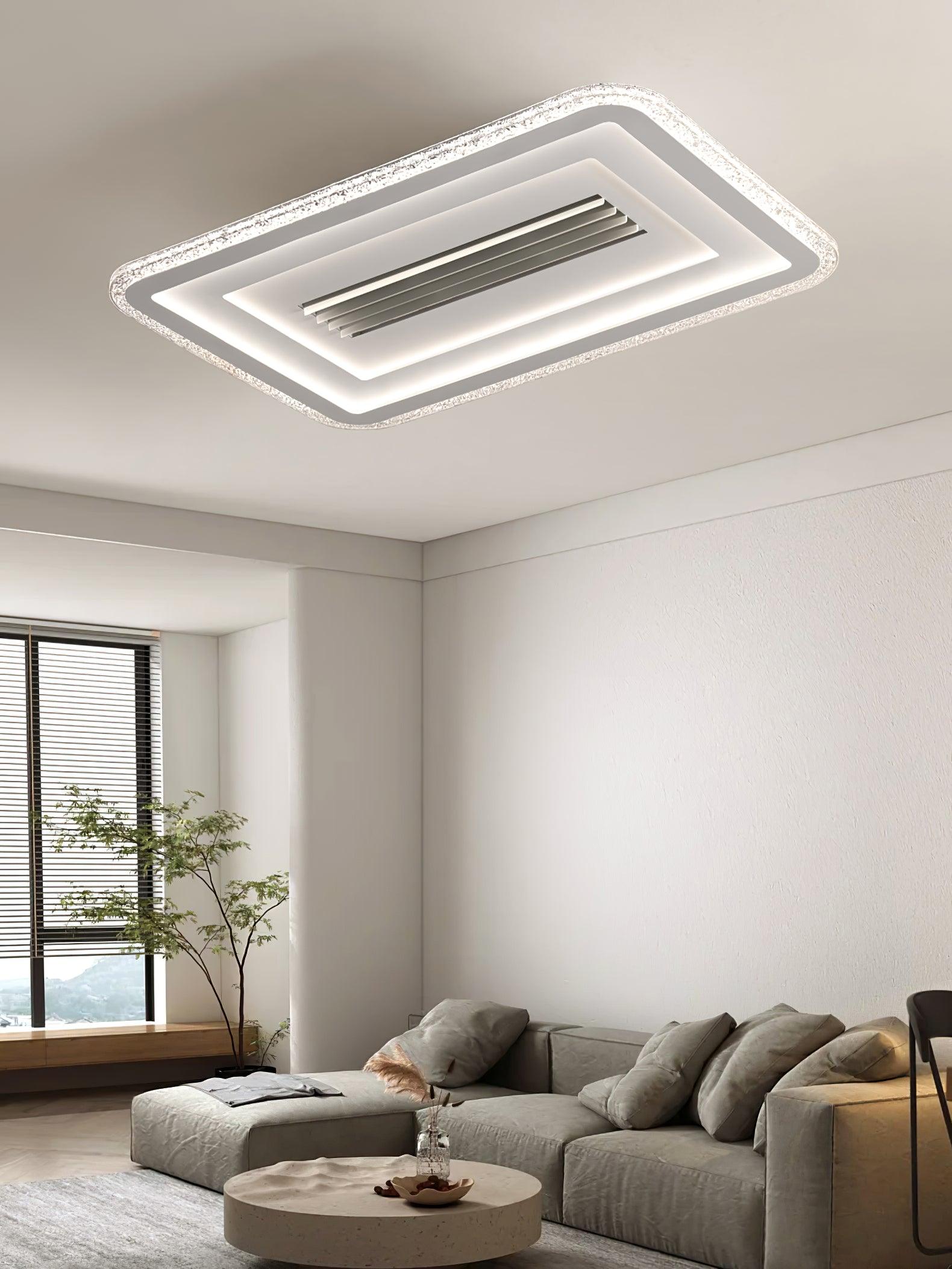 Acrylic Ultrathin Rectangle Ceiling Lamp - Lamp Outdoor