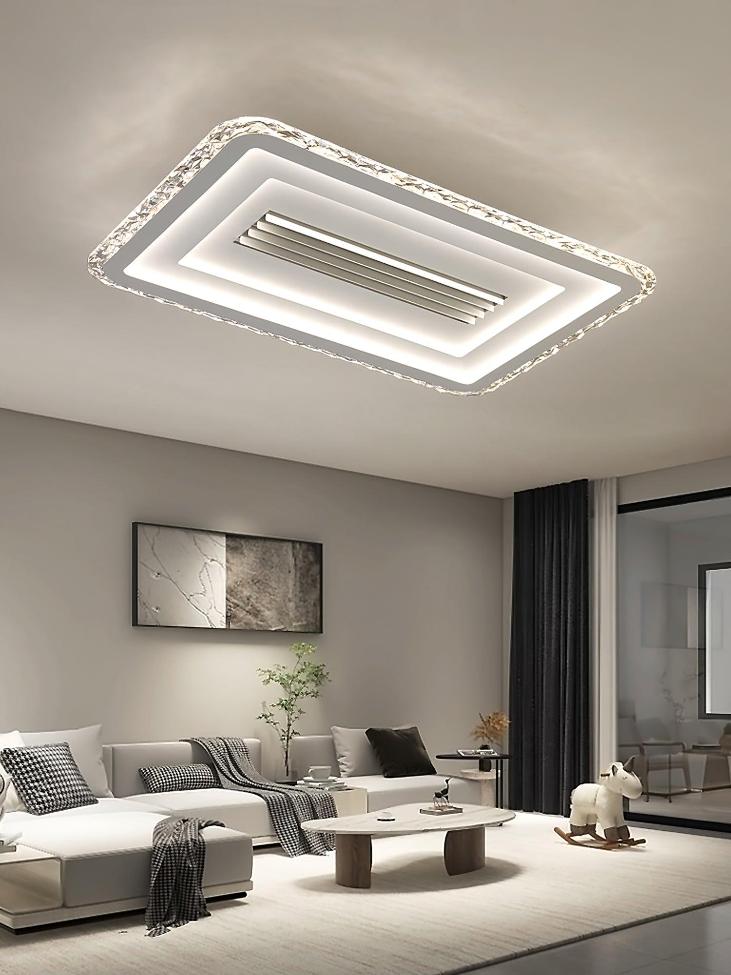 Acrylic Ultrathin Rectangle Ceiling Lamp - Lamp Outdoor