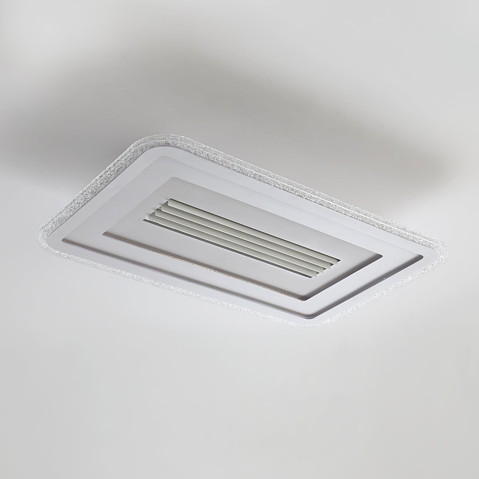 Acrylic Ultrathin Rectangle Ceiling Lamp - Lamp Outdoor
