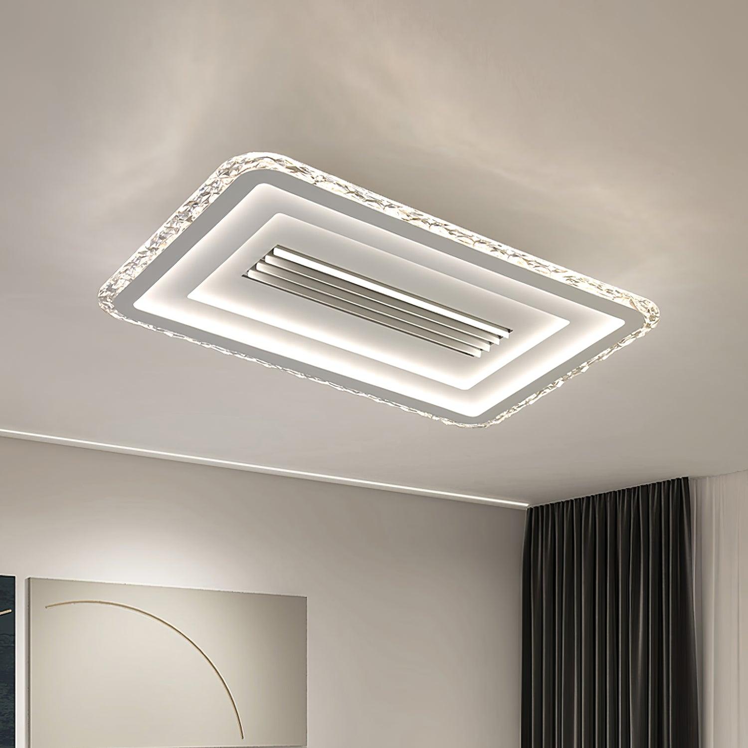 Acrylic Ultrathin Rectangle Ceiling Lamp - Lamp Outdoor