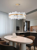 Acrylic Wave Chandelier - Lamp Outdoor