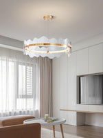 Acrylic Wave Chandelier - Lamp Outdoor