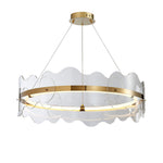 Acrylic Wave Chandelier - Lamp Outdoor