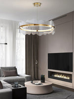 Acrylic Wave Chandelier - Lamp Outdoor