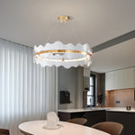 Acrylic Wave Chandelier - Lamp Outdoor