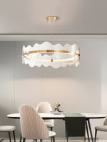 Acrylic Wave Chandelier - Lamp Outdoor