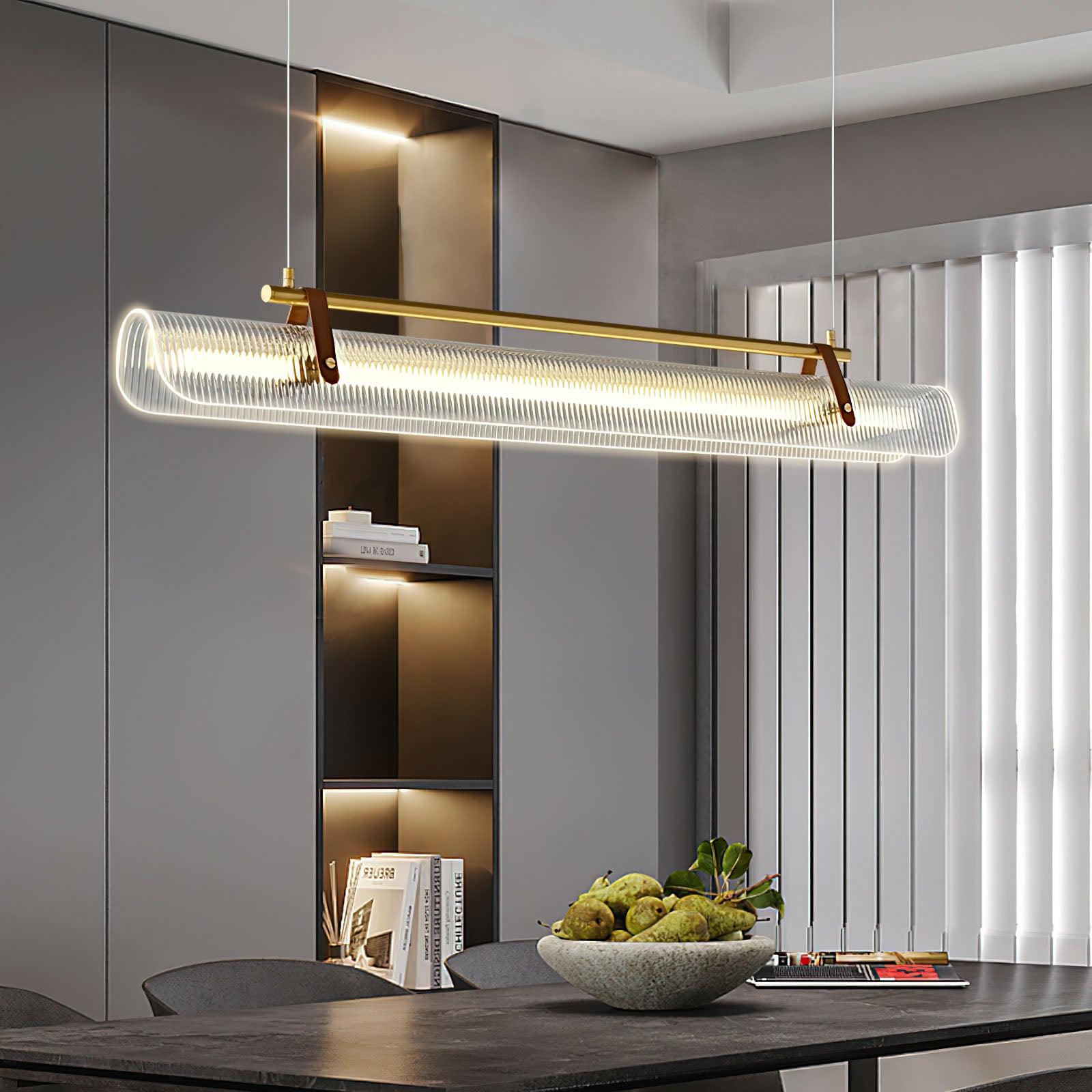 Acrylic Linear Chandelier - Lamp Outdoor