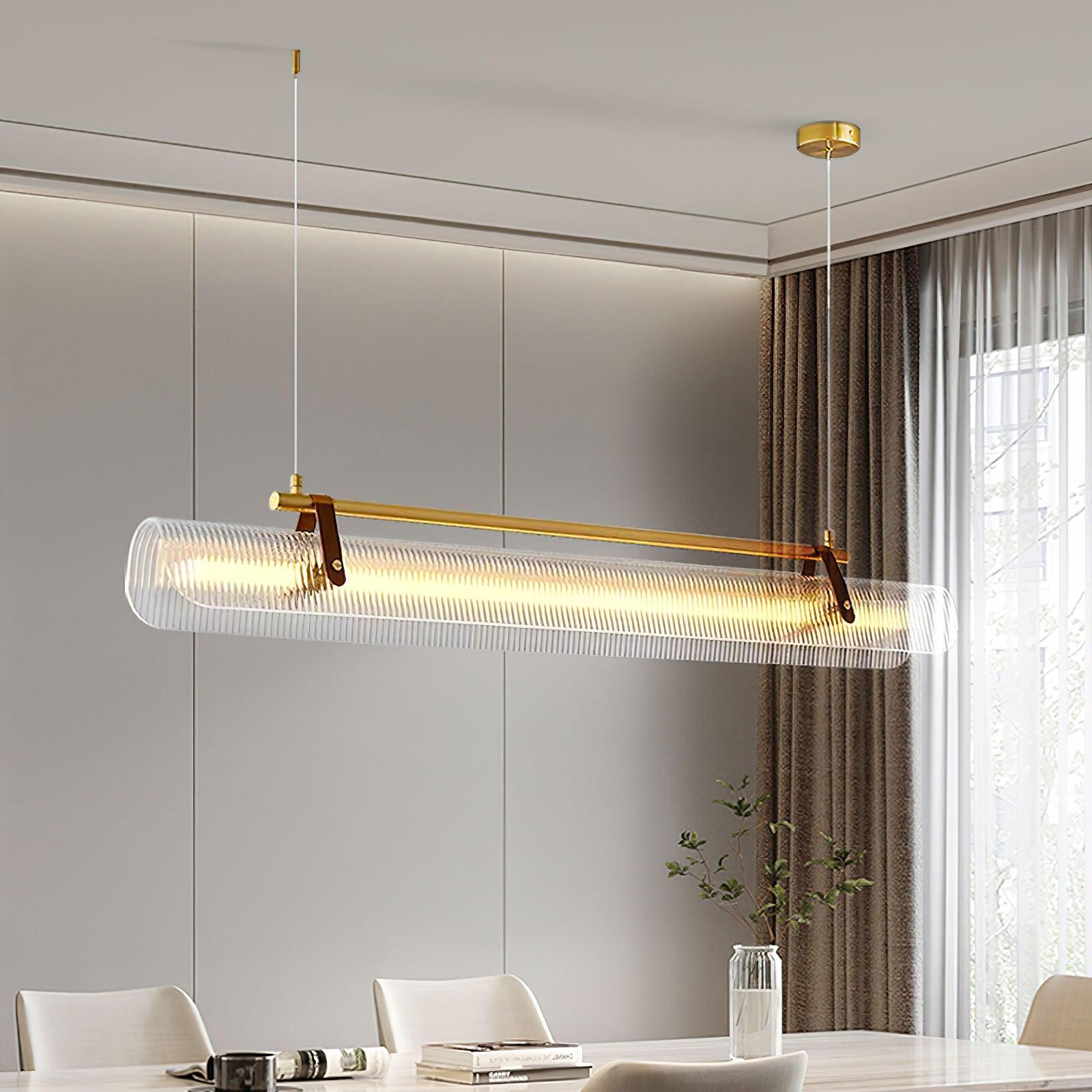 Acrylic Linear Chandelier - Lamp Outdoor