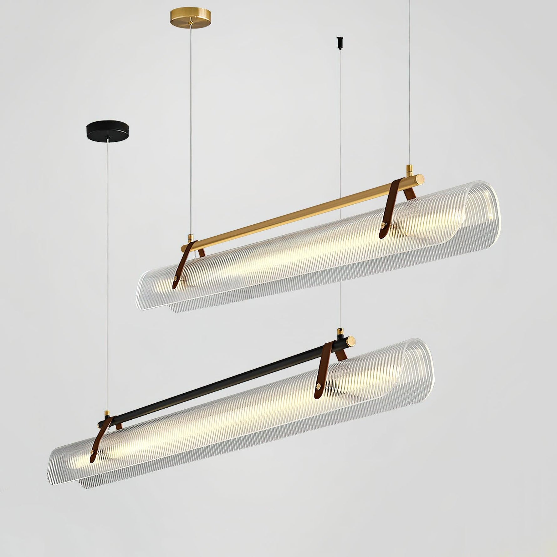 Acrylic Linear Chandelier - Lamp Outdoor