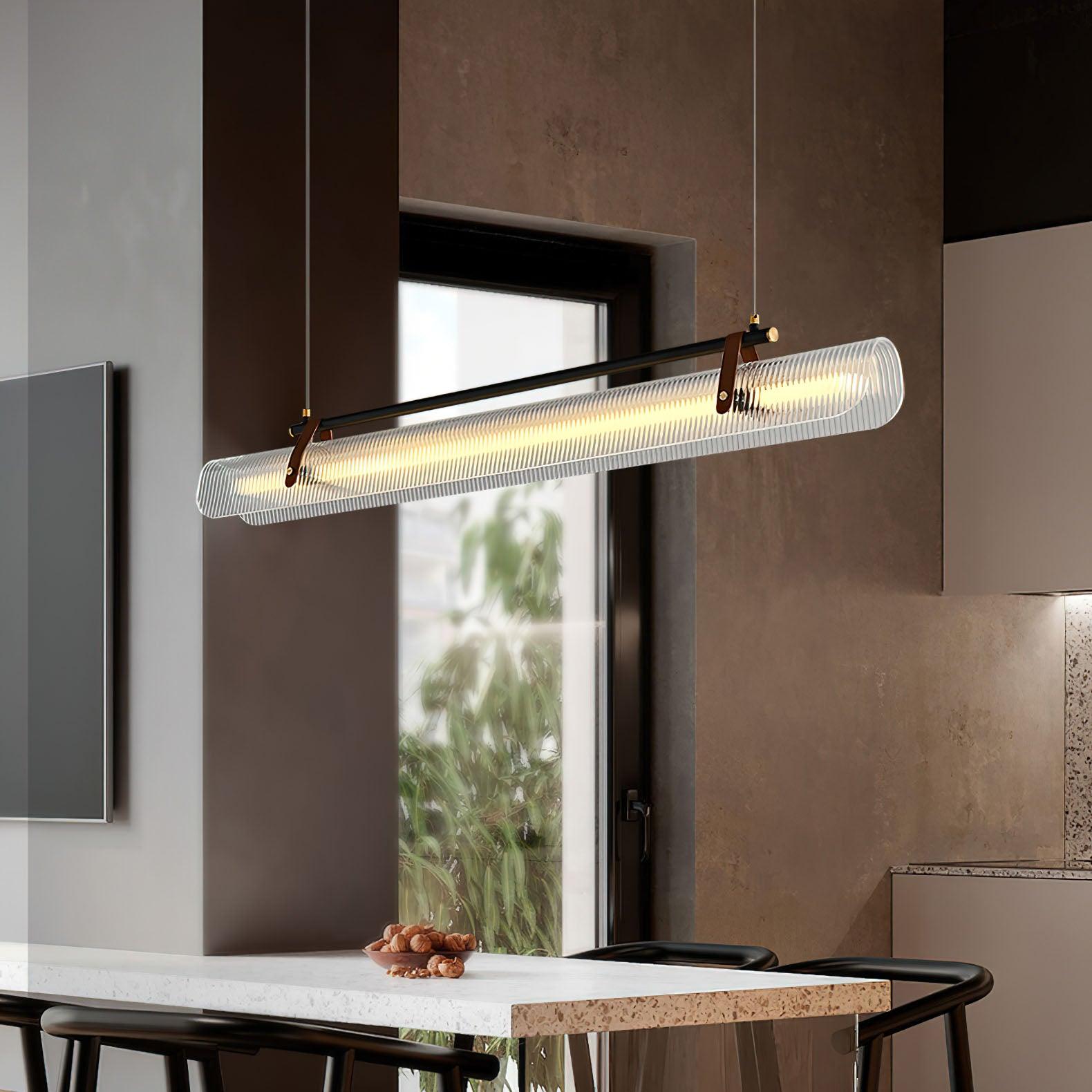 Acrylic Linear Chandelier - Lamp Outdoor