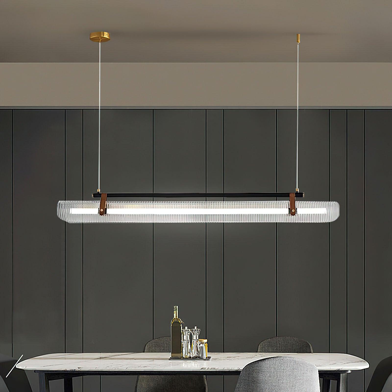 Acrylic Linear Chandelier - Lamp Outdoor