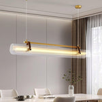 Acrylic Linear Chandelier - Lamp Outdoor