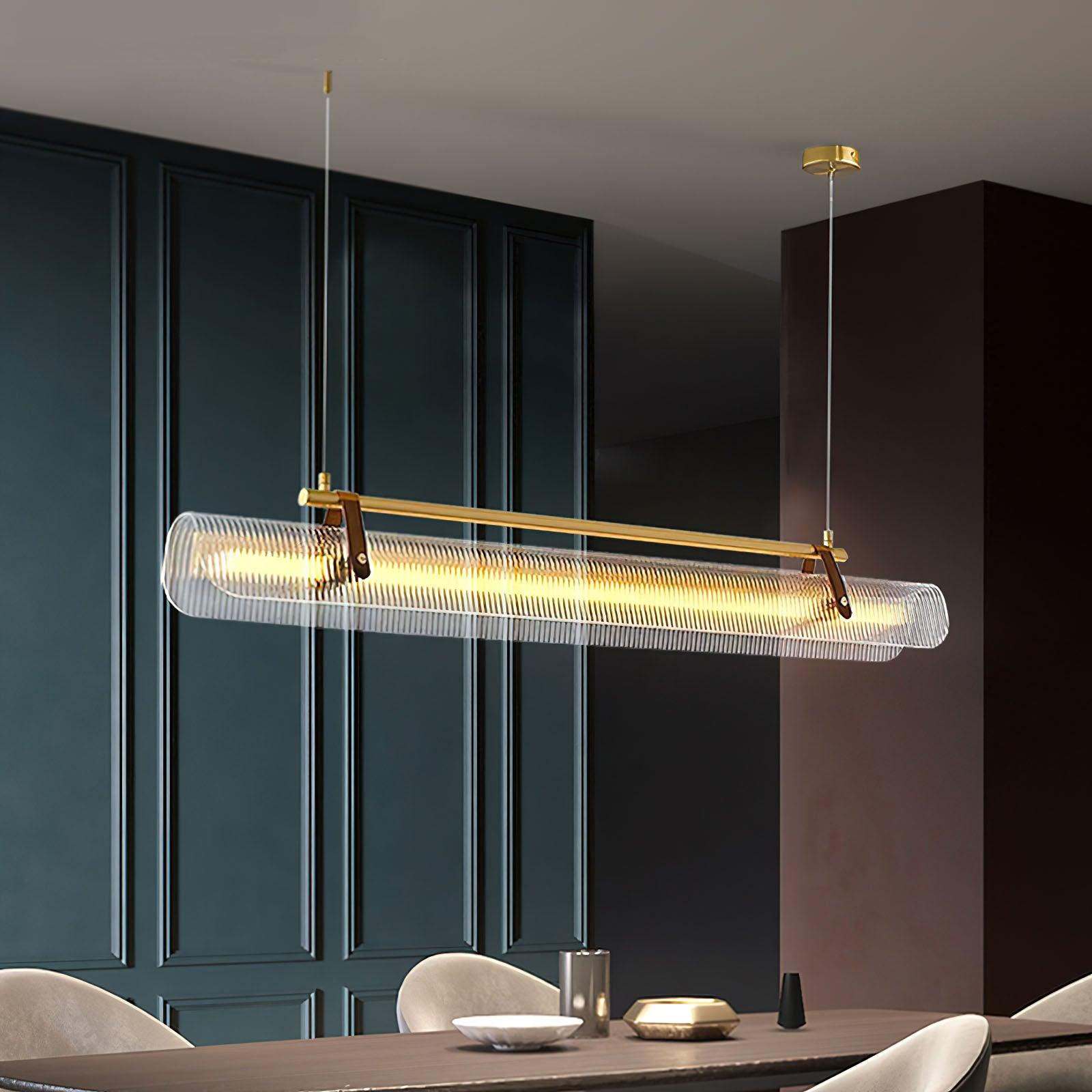 Acrylic Linear Chandelier - Lamp Outdoor