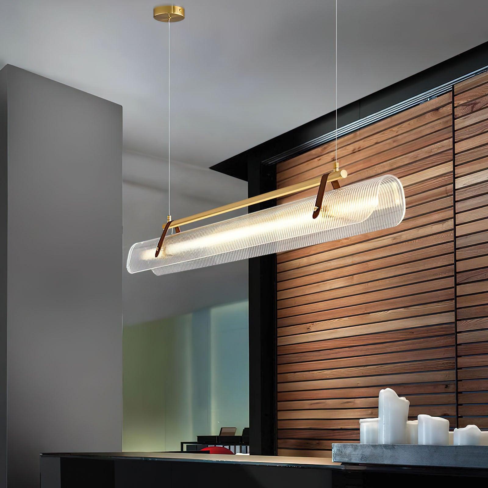Acrylic Linear Chandelier - Lamp Outdoor